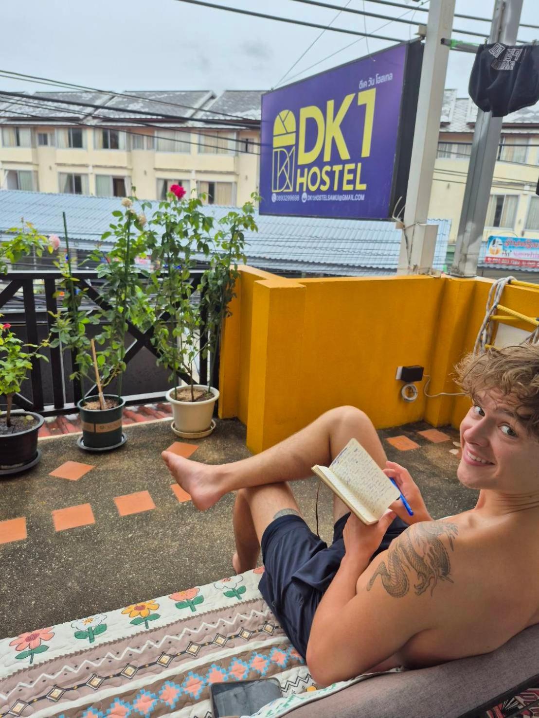 Dk1Hostel Pantai Chaweng Luaran gambar